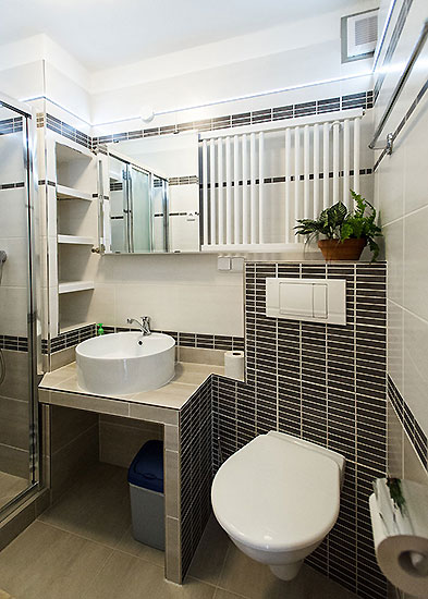 Room no. 4 - Bathroom, Bezchlebovi - Accommodation Český Krumlov